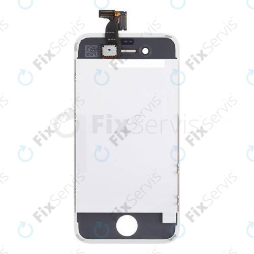Apple iPhone 4 - LCD Displej + Dotykové Sklo + Rám (White) TFT