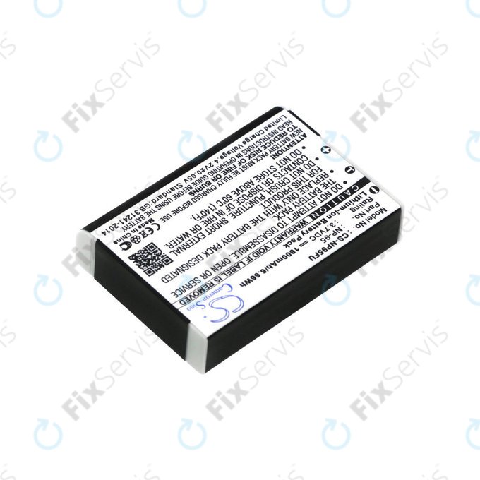 Batéria pre Fujifilm FinePix F30, Ricoh GXR, 1800mAh, Li-Ion, 3.7V, DB-90, HQ