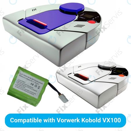 Vorwerk Kobold VX100 - Batéria 945-0006 Ni-MH 7.2V 3500mAh