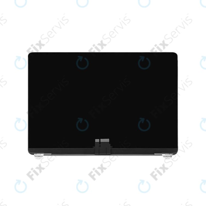 LCD displej pre MacBook Air 13", A3113 (2024), s predným sklom a krytom, Space Gray, 661-40278, Genuine Apple