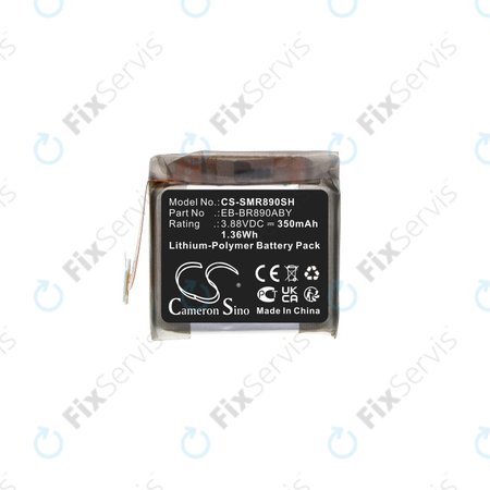 Batéria pre Samsung Galaxy Watch4 Classic 46 mm, 350mAh, Li-Pol, 3.88V, EB-BR890ABY, HQ