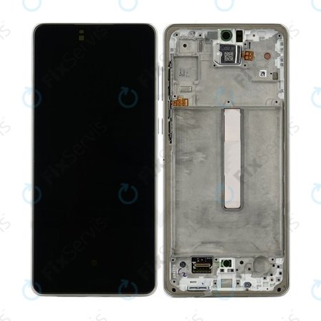 Samsung Galaxy A73 A736 - LCD Displej + Dotykové Sklo + Rám (White) TFT