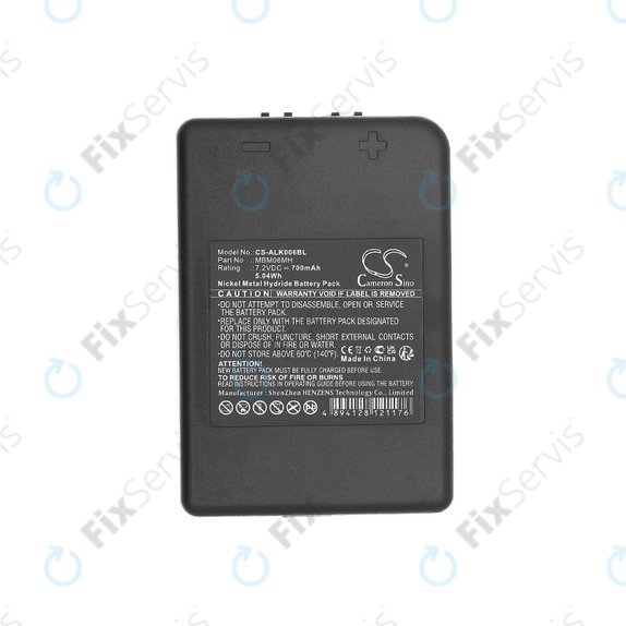 Batéria pre Autec E16, Modular MJ, MK, 700mAh, Ni-MH, 7.2V, MBM06MH, HQ