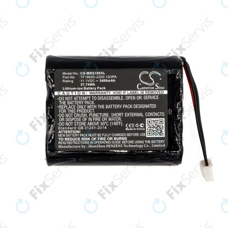 Batéria pre Marshall Stockwell, 3400mAh, Li-Ion, 11.1V, TF18650-2200-1S3PA, HQ
