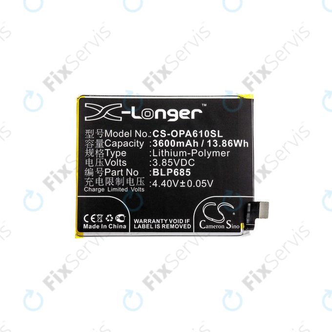 OnePlus 6T A6010 A6013, 7 GM1901 GM1903 - Batéria BLP685 3600mAh HQ
