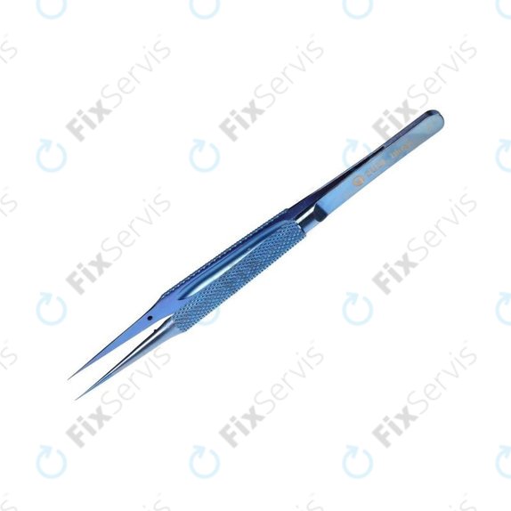 2UUL BlueT Straight Head - Titánová Pinzeta s Rovnou Hlavou (Hrot 0.1mm)