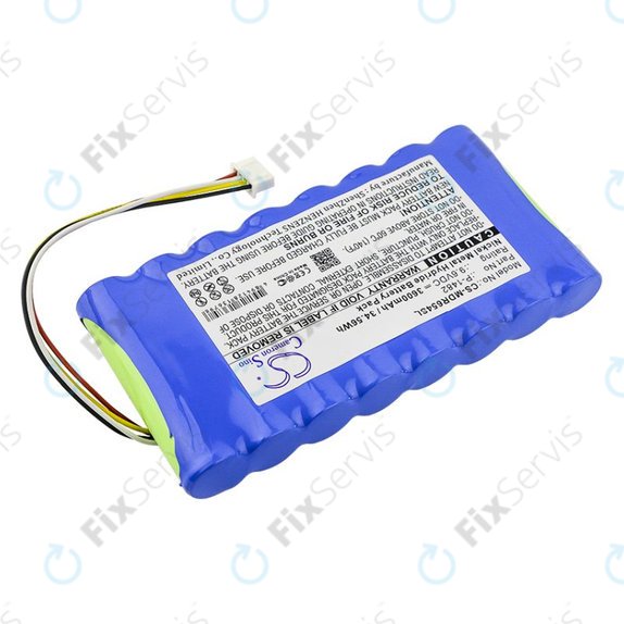 Batéria pre Chauvin Arnoux 6116, 8335, Scopix Mobiles Oscilloscope II, Megger CA 6543, 3600mAh, Ni-MH, 9.6V, P-1482, HQ