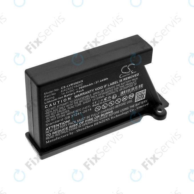 Batéria pre LG Hombot, LG VR, EAC62218202, Li-ion, 14.4V, 2600mAh, HQ