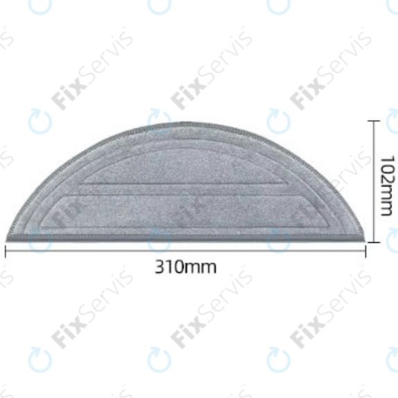 Mopovacia utierka, 2 ks pre Xiaomi Roborock Q10-series, S8 Pro, S8 Pro Plus