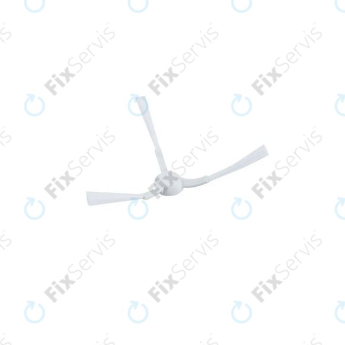 Xiaomi Mi Robot Vacuum Mop Pro (P), 2S, Viomi V2 Pro, V3, SE - Bočná Kefa (Biela) - 2ks