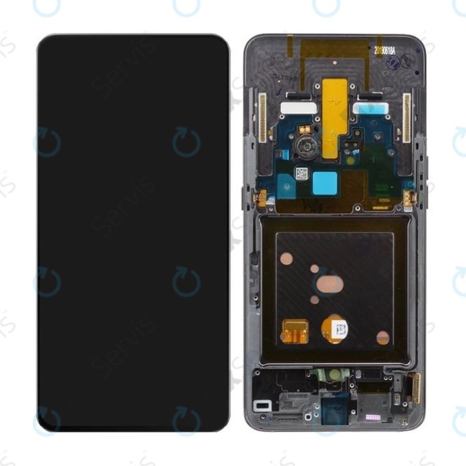 Samsung Galaxy A80 A805F - LCD Displej + Dotykové Sklo + Rám OLED
