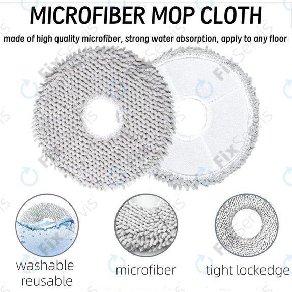 Mopovacia utierka, 2 ks pre Xiaomi Robot Vacuum X20 Max, X20 Pro