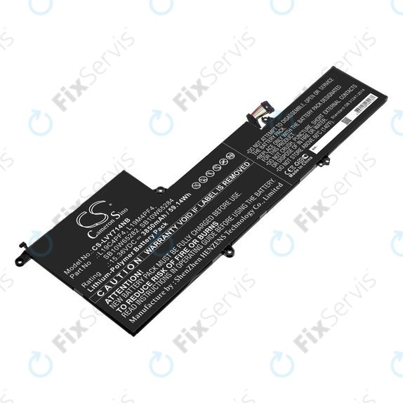 Batéria pre Lenovo Yoga Slim 7, 14s, 3850mAh, Li-Pol, 15.36V, L19C4PF4, HQ