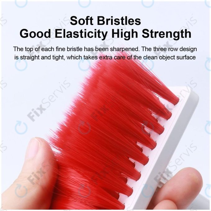 Multifunkčná Čistiaca Kefka + Čistiace Pero + Vyťahovač Klávesov