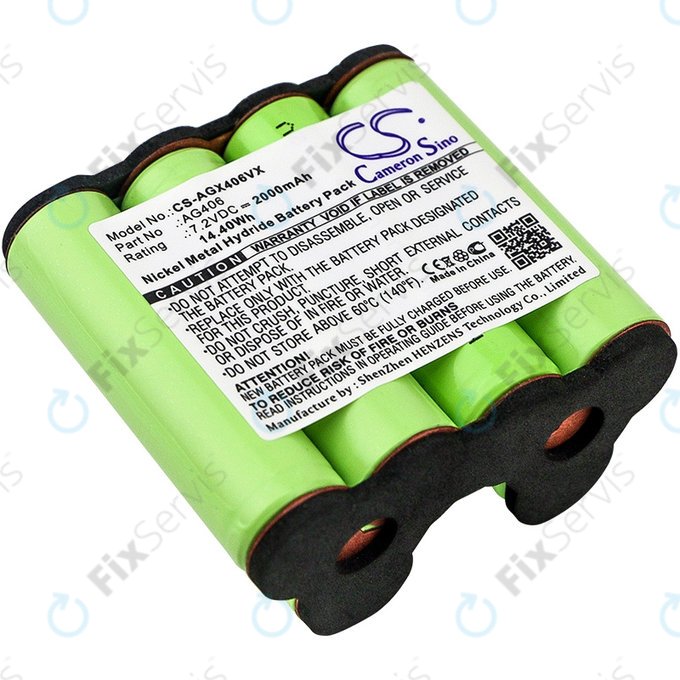 AEG Electrolux Rapido ZB-series - Batéria AG406 Ni-MH 7.2V 2000mAh HQ