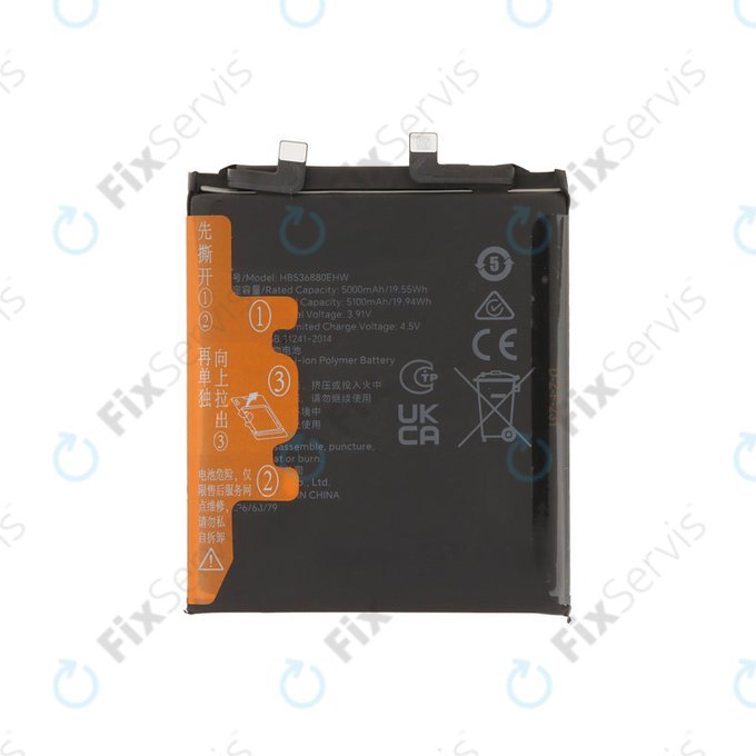 Batéria pre Honor Magic5 Pro PGT-N19, 5100mAh, HB536880EHW, Genuine Service Pack