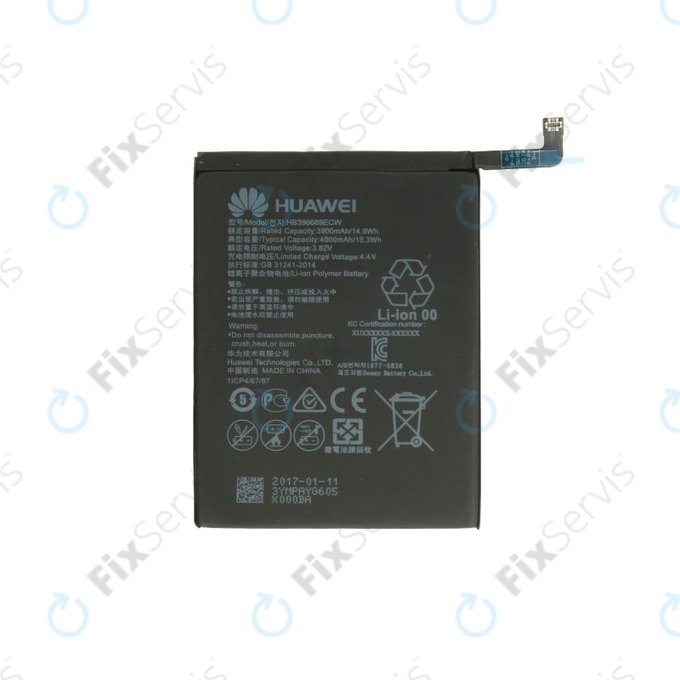 Huawei P40 Lite E - Batéria HB396689ECW 4000mAh - 24023024 Genuine Service Pack