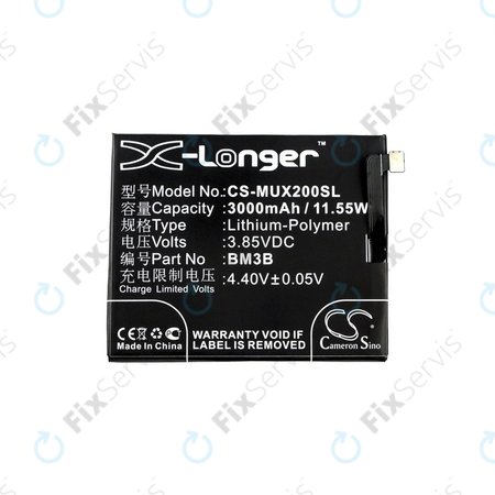 Xiaomi Mi Mix 2, 2S - Batéria BM3B 3000mAh HQ