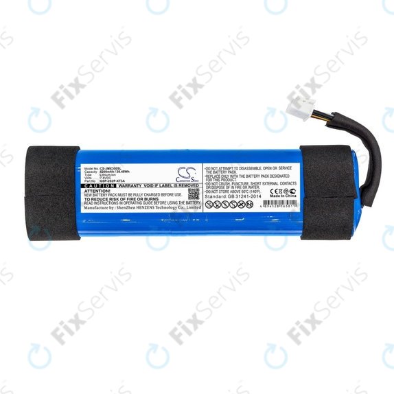Batéria pre JBL Xtreme 3, 5200mAh, Li-Ion, 7.4V, GSP-2S2P-XT3A, HQ