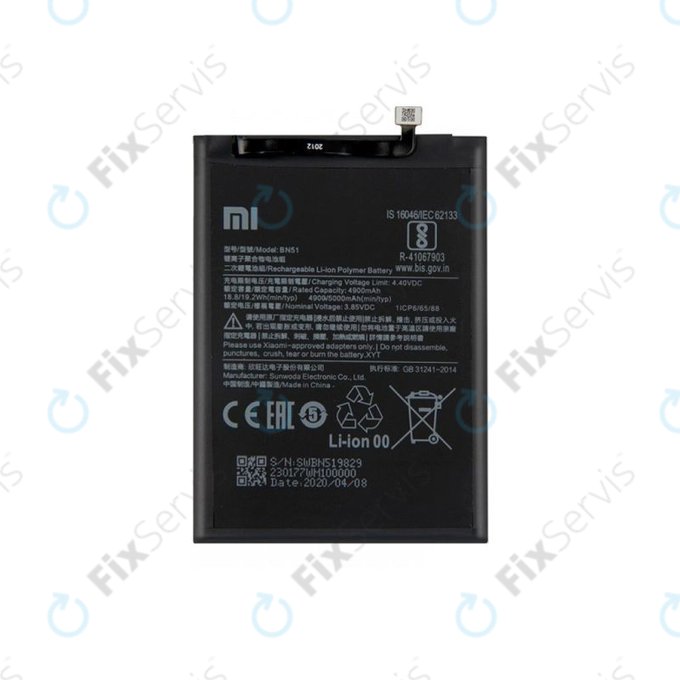 Xiaomi Redmi 8, 8A - Batéria BN51 5000mAh - 46BN51W02093 Genuine Service Pack