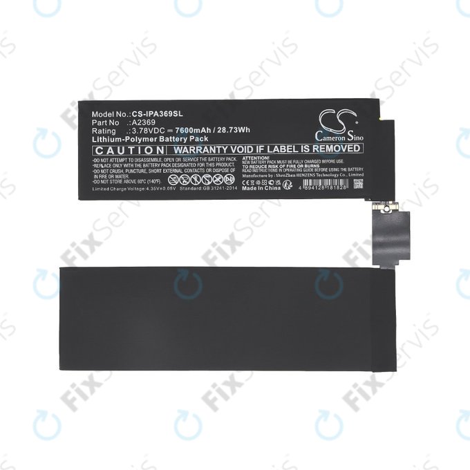 Apple iPad Pro 11.0 (3rd Gen 2021) - Batéria A2369 7600mAh HQ