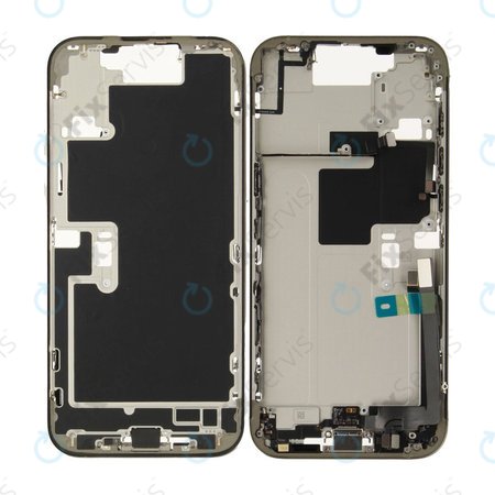 Stredný Rám s Batériou pre iPhone 16 Pro Max | Natural Titanium | ZD076-00696 | Genuine Apple