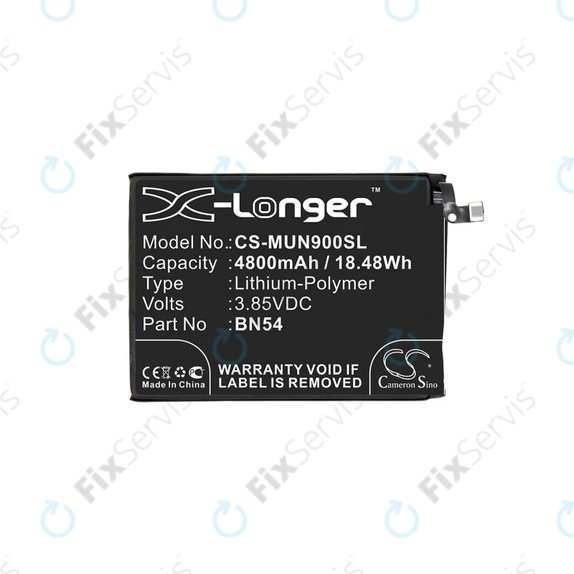 Xiaomi Redmi 9, 9A, Note 9 - Batéria BN54 4800mAh HQ