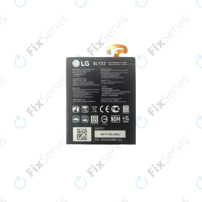 LG G6 H870 - Batéria BL-T32 3300mAh - EAC63438801 Genuine Service Pack