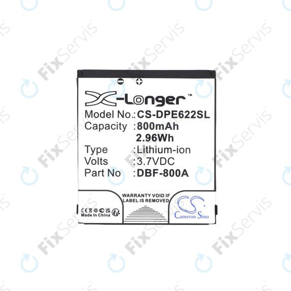Batéria pre Doro PhoneEasy 2314, 2315, 1360, 520, 800mAh, Li-Ion, 3.7V, DBF-800A, HQ