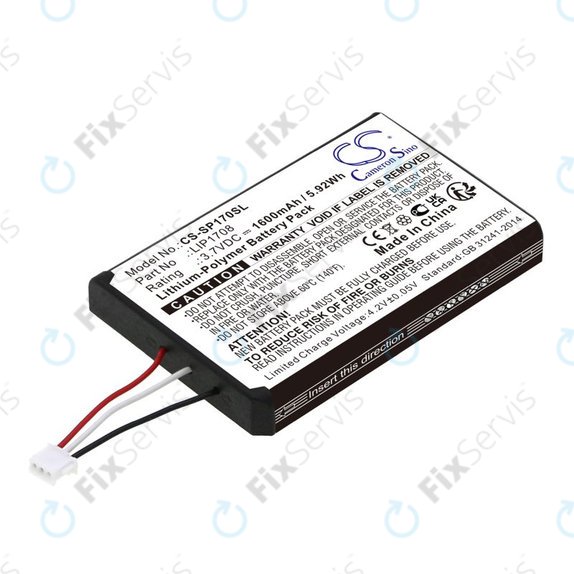 Batéria pre Sony PS5 DualSense, 1600mAh, Li-Pol, 3.7V, LIP1708, HQ