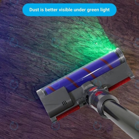 Dyson V-series, Outsize - Podlahová Hubica s LED Zeleným Svetlom