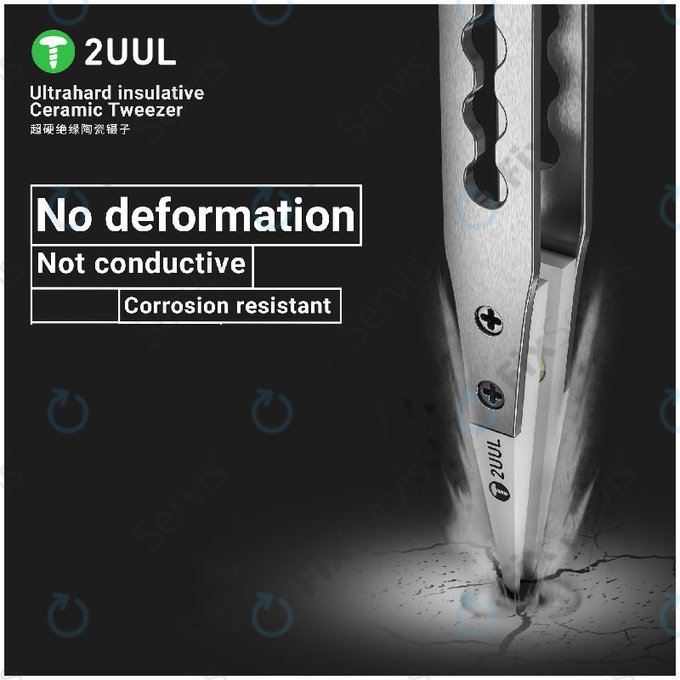 Presná pinzeta, keramická izolovaná, 2UUL TW31