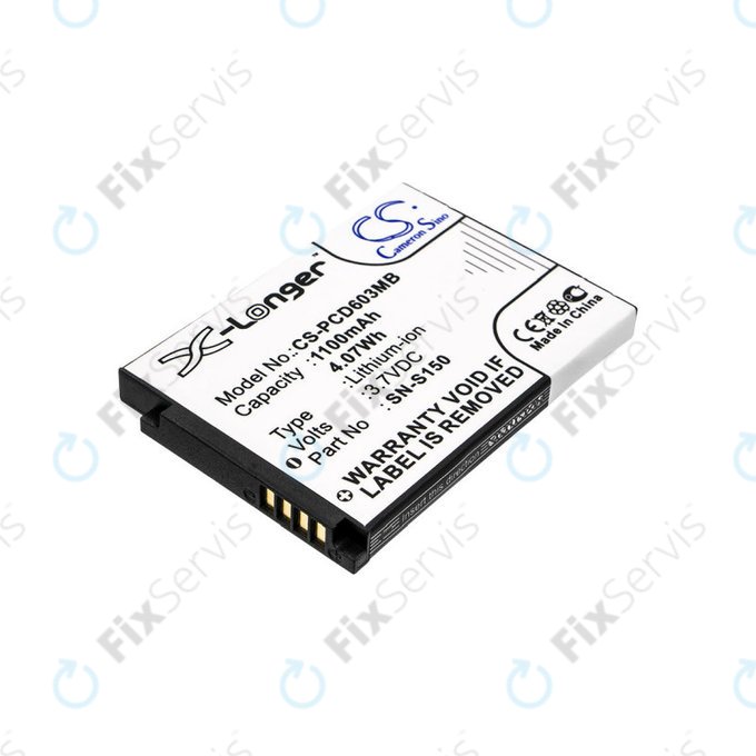 Batéria pre Philips SCD 603, 1100mAh, Li-Ion, 3.7V, SN-S150, HQ