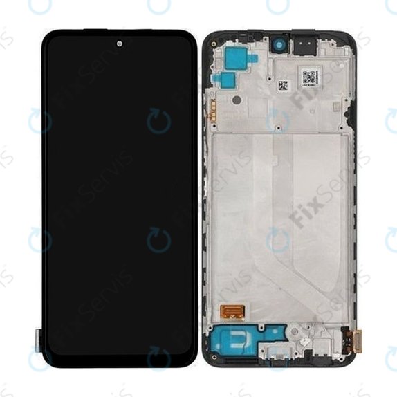 Xiaomi Redmi Note 10S - LCD Displej + Dotykové Sklo + Rám (Onyx Gray) - 5600020K7B00, 560002K7BN00 Genuine Service Pack