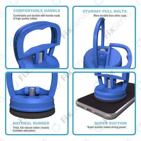 Pevná Prísavka na Otváranie Zariadení (plast, guma)
