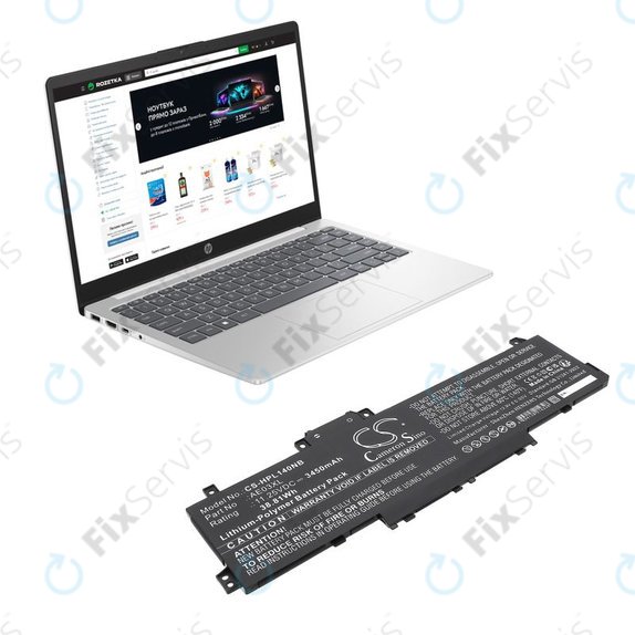 Batéria pre HP 14, 15, 3450mAh, Li-Pol, 11.25V, AE03XL, HQ