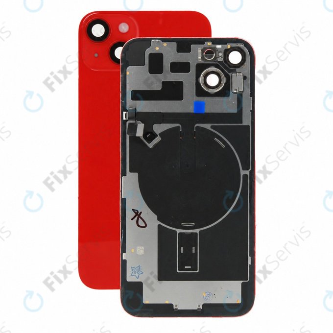 Sklo zadného housingu pre iPhone 14 Plus, (PRODUCT)RED, Pulled A