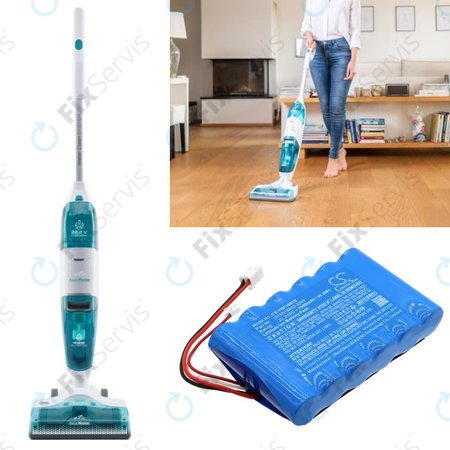 Batéria pre ETA Aquamaster 1230, Tineco iFloor Wet Dry Vacuum, 2500mAh, Li-Ion, 22.2V, 61SR18650-2200, HQ