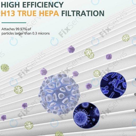 Dyson Pure Hot + Cool-series, Pure Cool Desk-series - HEPA filter (Aktívny uhlík) (Fialový)