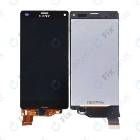 Sony Xperia Z3 Compact D5803 - LCD Displej + Dotykové Sklo (Black) TFT