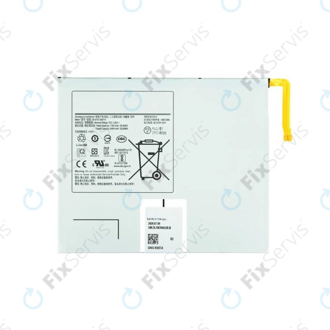 Samsung Galaxy Tab S8 X700B, X706N - Batéria EB-BT875ABY 8000mAh