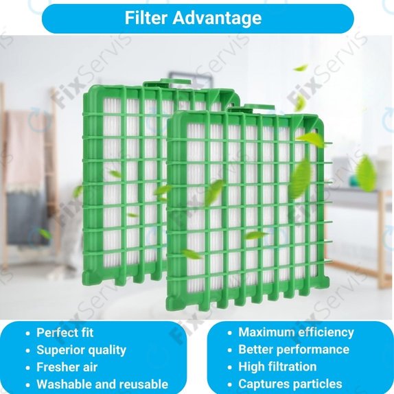 HEPA filter, 2 ks pre Rowenta Silence Force, X-Trem