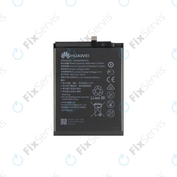 Huawei Honor Play. Mate 20 Lite, Nova 3, P10 Plus, Nova 5T, View 10 - Batéria HB386589ECW 3750mAh - 24022732, 24022731, 24022209 Genuine Service Pack