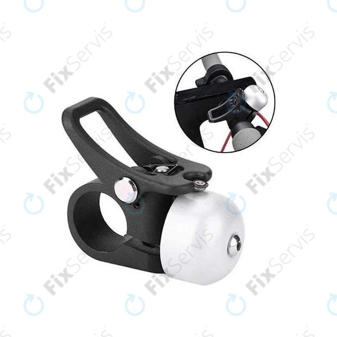 Xiaomi Mi Electric Scooter 1S, 2 M365, Essential, Pro, Pro 2 - Zvonček (Grey) - C002550002800 Genuine Service Pack