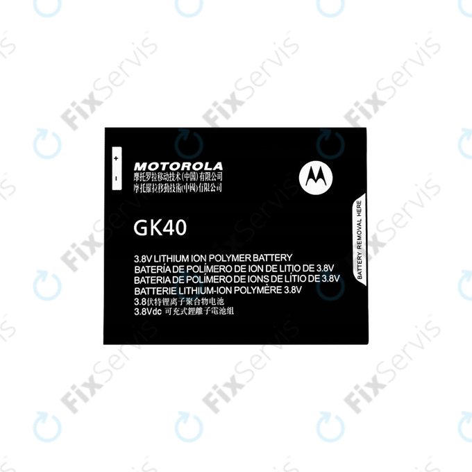 Motorola Moto E4 XT1761, Moto G5 XT1675, Moto E5 Play - Batéria GK40 2800mAh - SNN5976A Genuine Service Pack