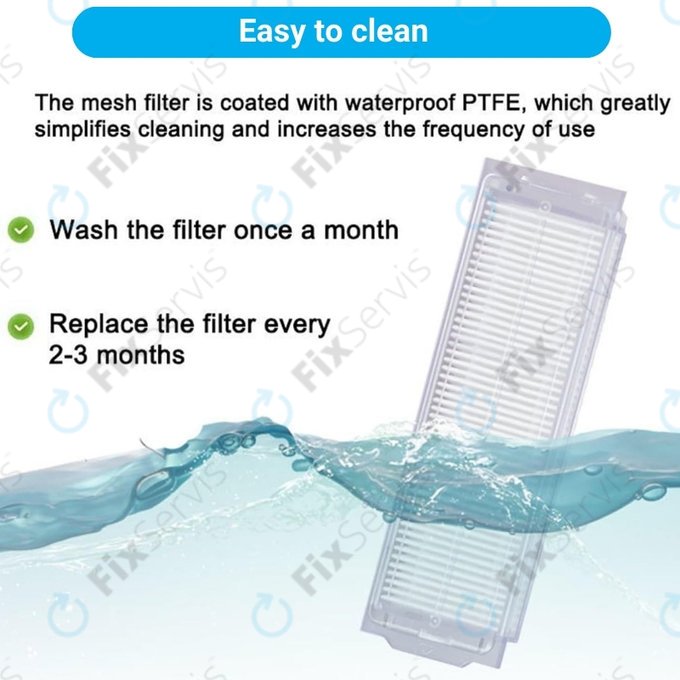Xiaomi Mi Robot Vacuum Mop Pro (P), 2 Lite, 2 Pro, 2S, 3C, Viomi V2 Pro, V3, SE - HEPA Filter (2ks)