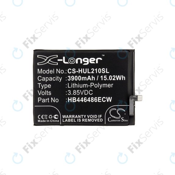 Batéria pre Huawei P Smart Pro 2019, 3900mAh, Li-Pol, 3.85V, HB446486ECW, HQ