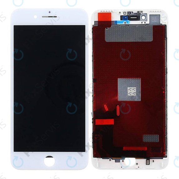Displej pre iPhone 7 Plus, White, Dotykové sklo s rámom, Refurbished