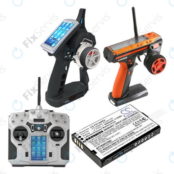 Batéria pre Flysky FA605, FS-GT2B, FS-I10, 1600mAh, Li-Pol, 3.7V, FS-BA800, HQ