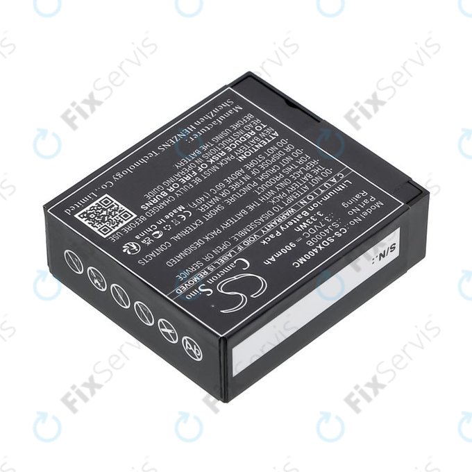 Batéria pre SJCAM SJ4000, SJ5000, 900mAh, Li-Ion, 3.7V, SJ4000B, HQ